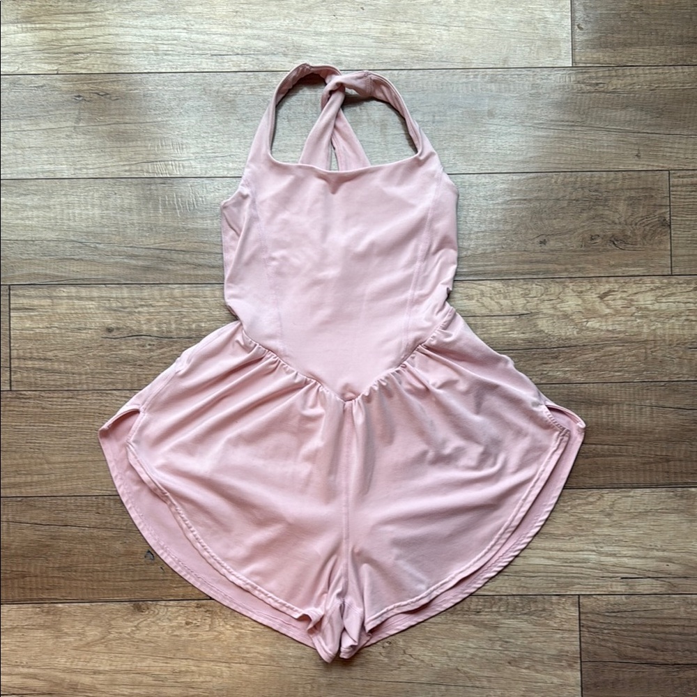 FP Movement Pink Jumpsuit with Fitted Top